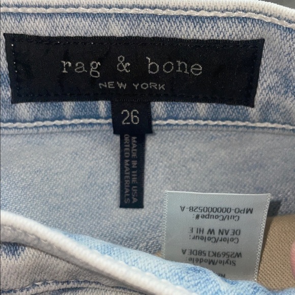 Light Blue Distressed Jeans - Picture 5 of 6